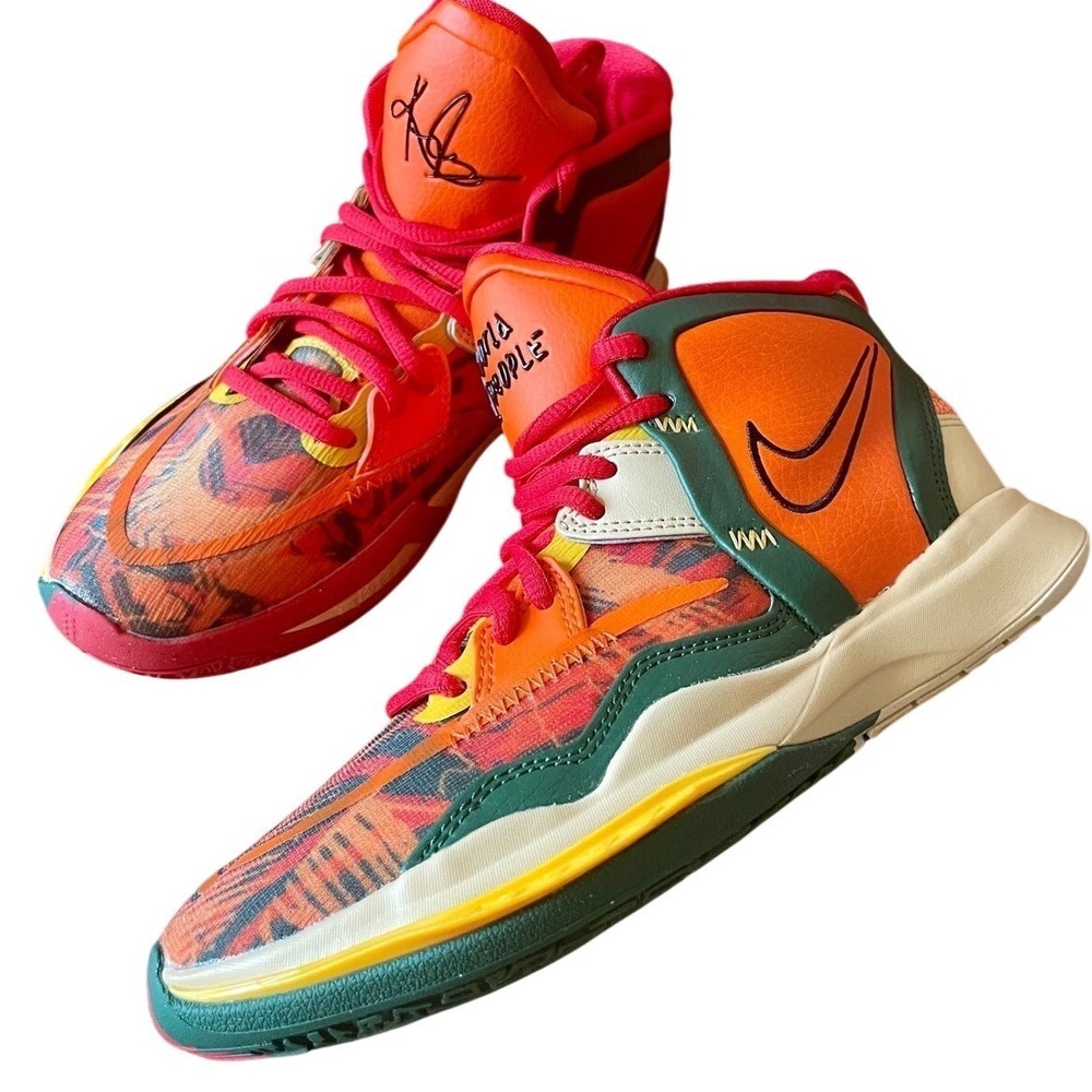 Nike Kyrie Infinity GS 1 World 1 People Orange Green DD0334-800 Size 7Y